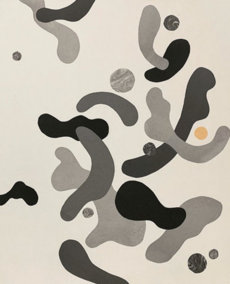안식 110x70cm 한지에 수묵